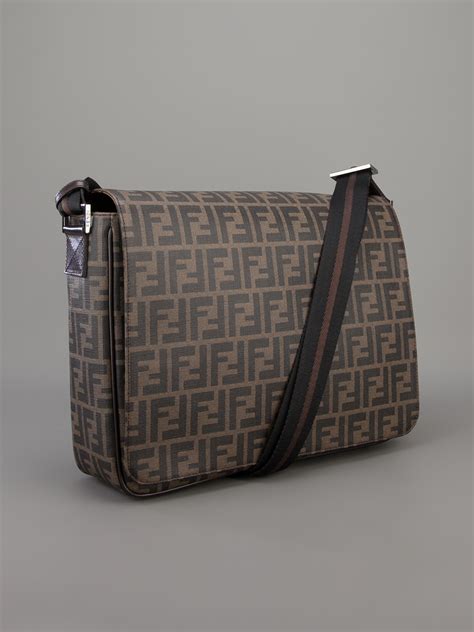 fendi messenger bag men's|genuine Fendi Messenger bags.